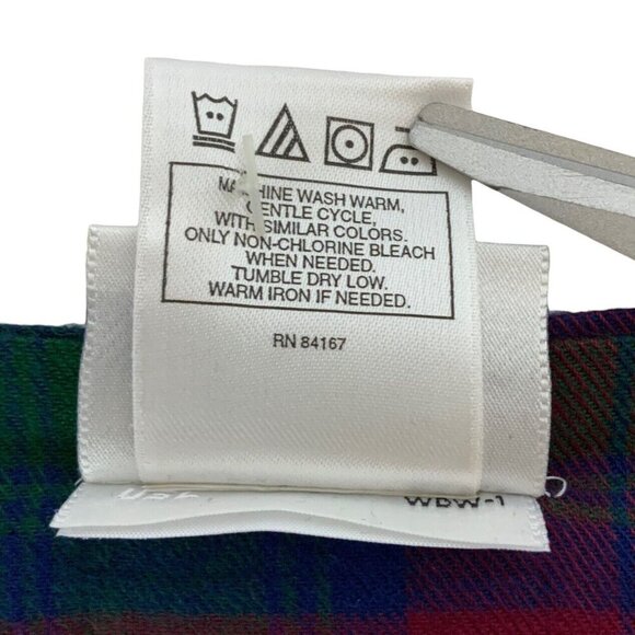 Walt Disney World Sleep Shirt Nightgown Sleepy Minnie Plaid One Size Fits All - Picture 5 of 7